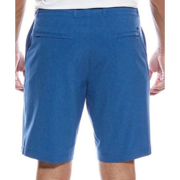 Peter Millar Crown Sport Shackleford Performance Hybrid Shorts Blue Golf Size 35 - Picture 2 of 9